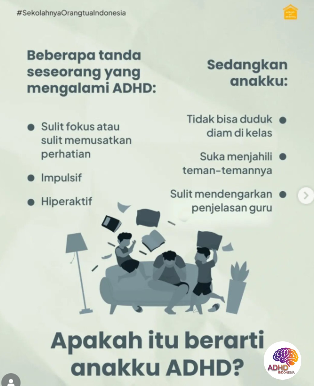 Ciri dan Gejala ADHD pada Anak Usia Dini di Kota Tanjung Balai