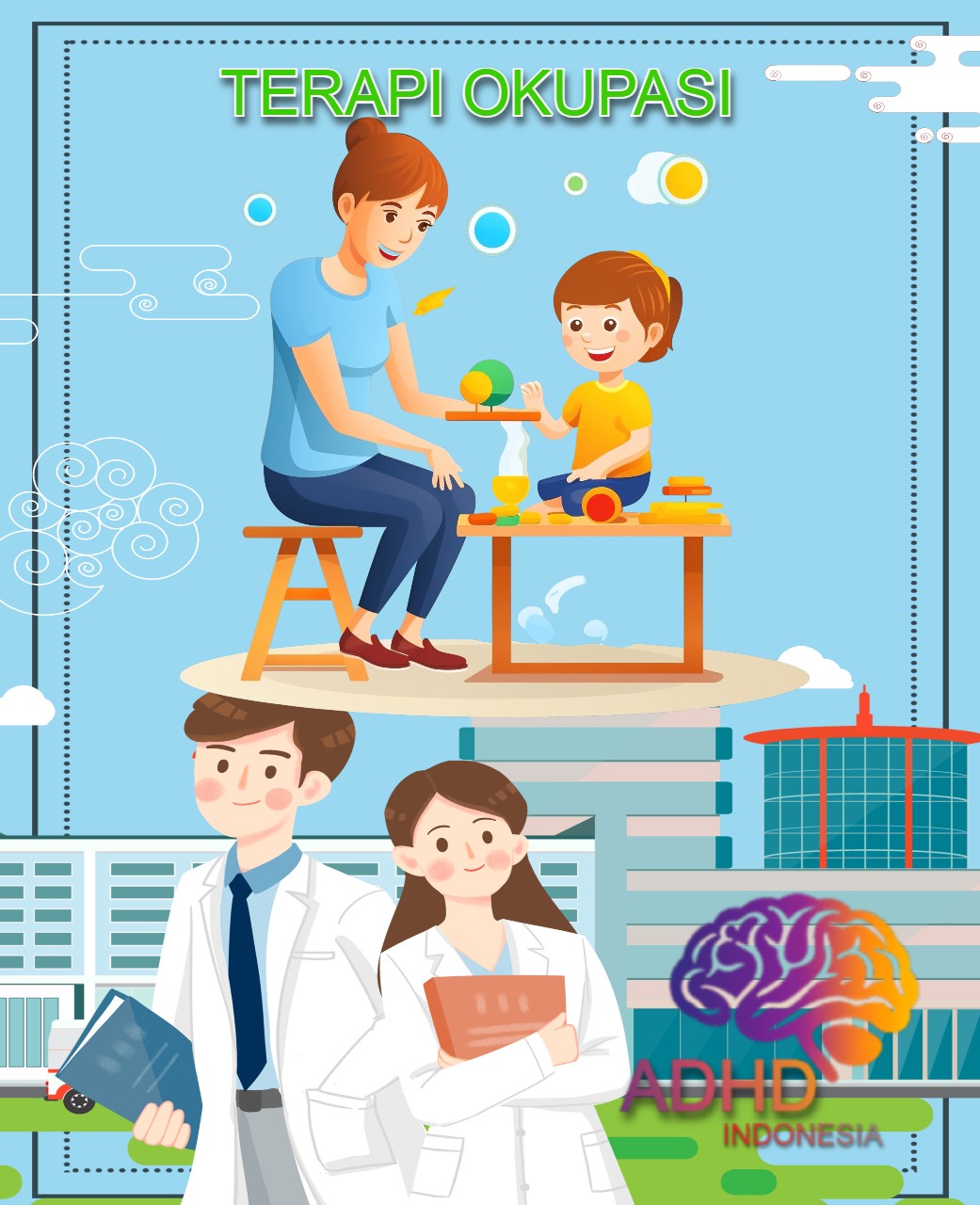 Rujukan untuk Terapi Okupasi untuk Anak ADHD Indonesia Kota Tanjung Balai